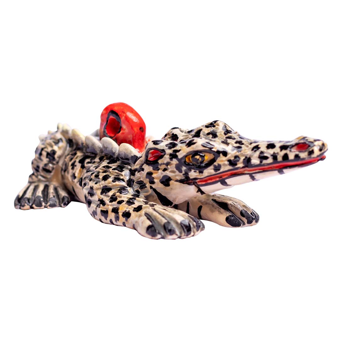 Crocodile ornament