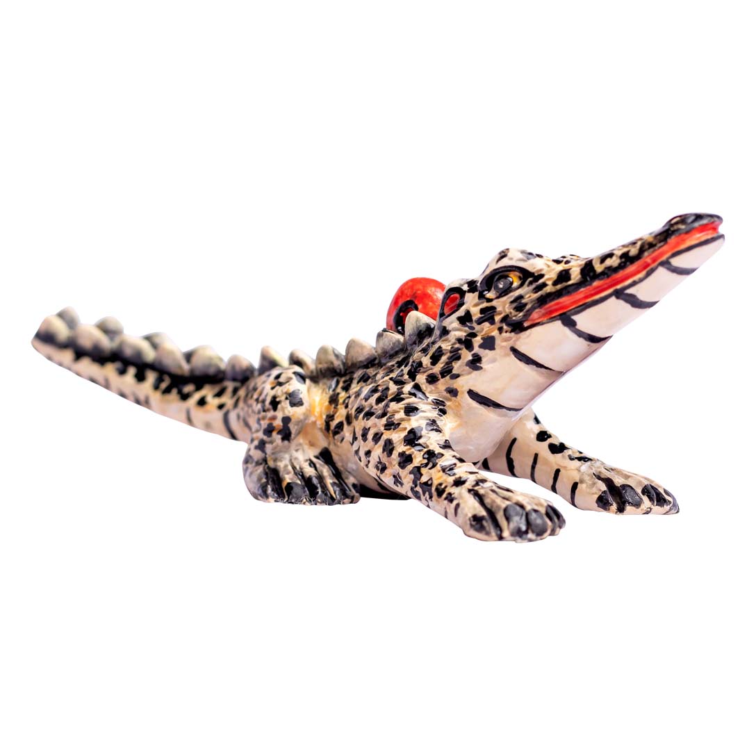 Crocodile ornament