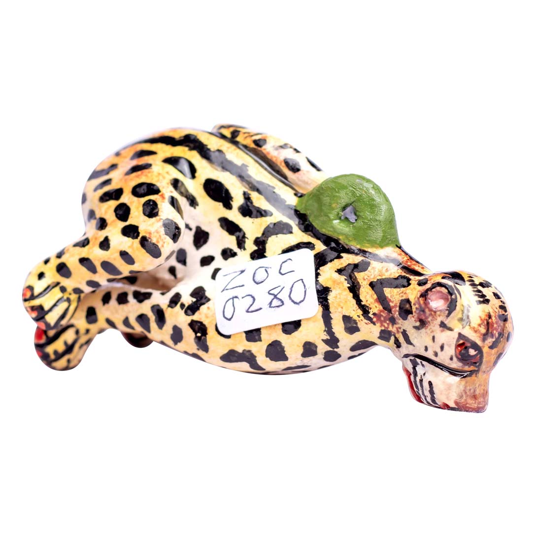 King cheetah ornament