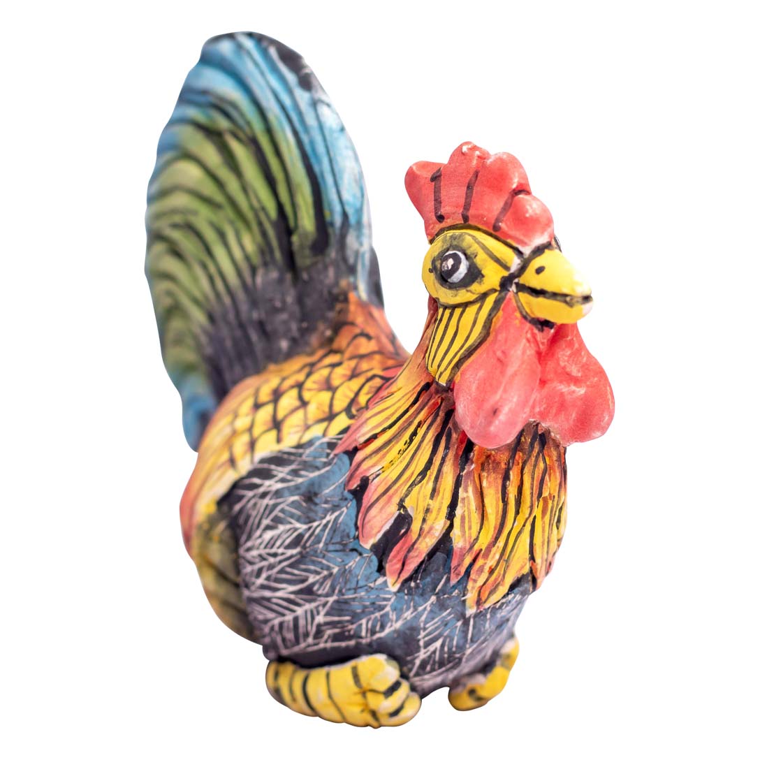 Rooster sculpture