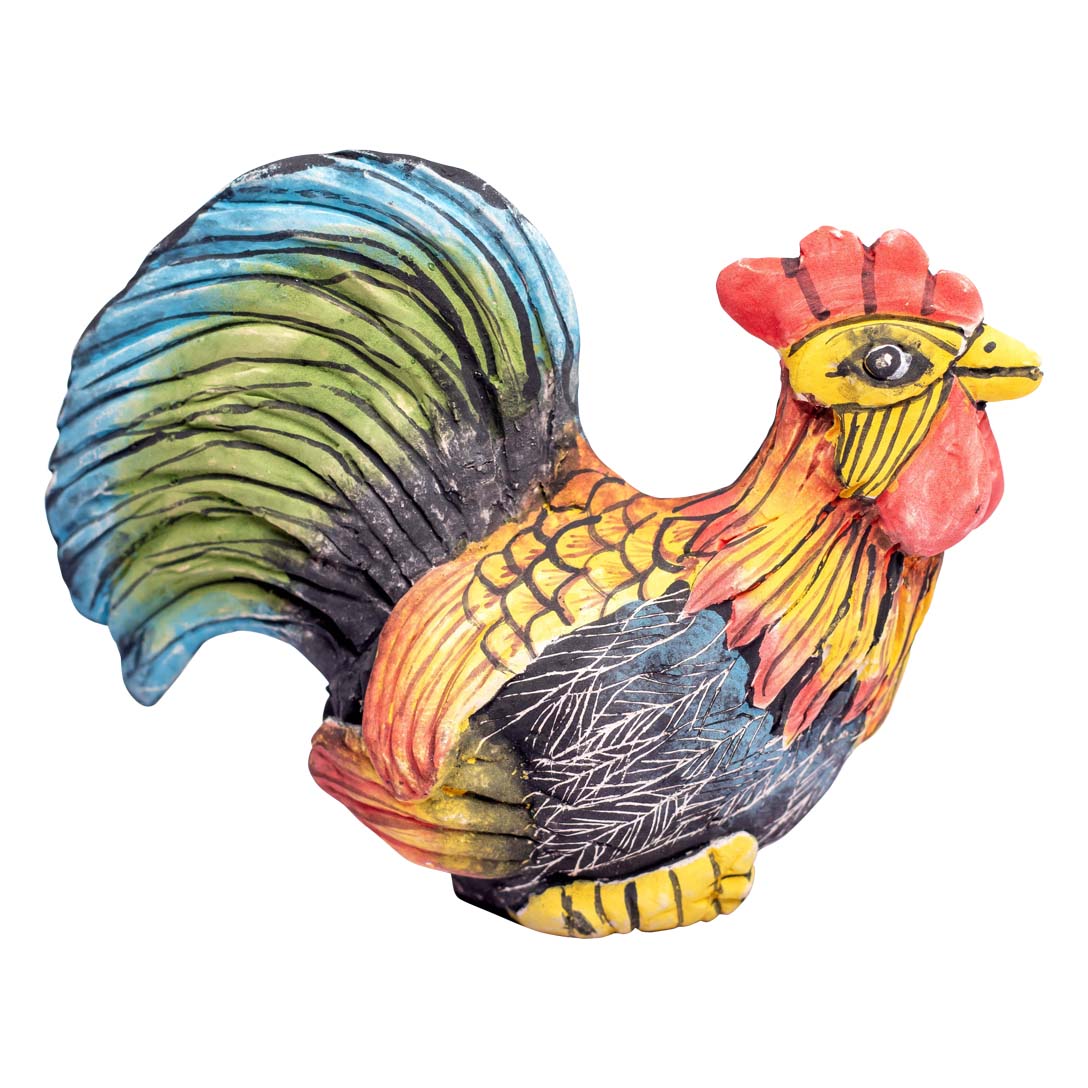 Rooster sculpture