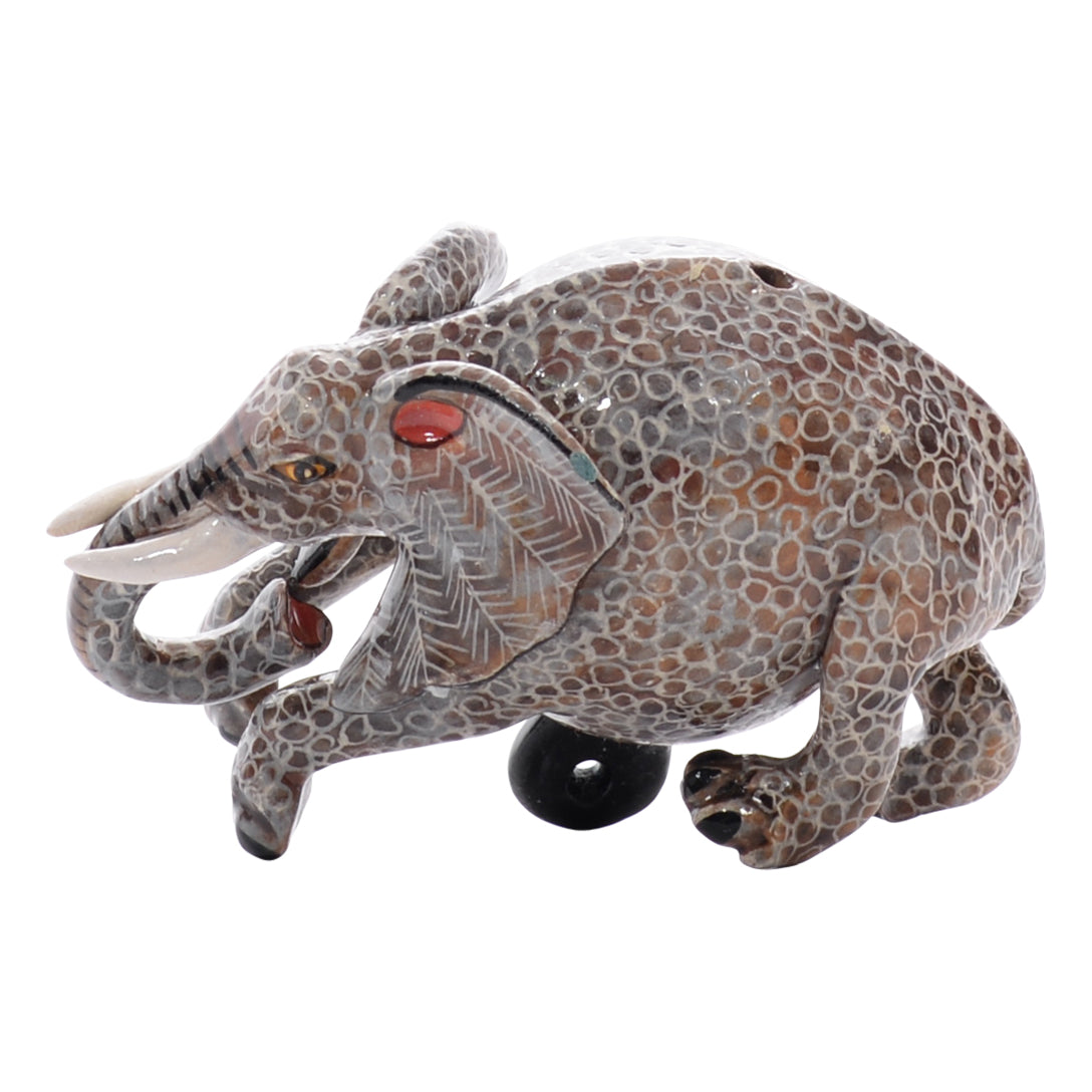 Elephant Christmas Ball Pair