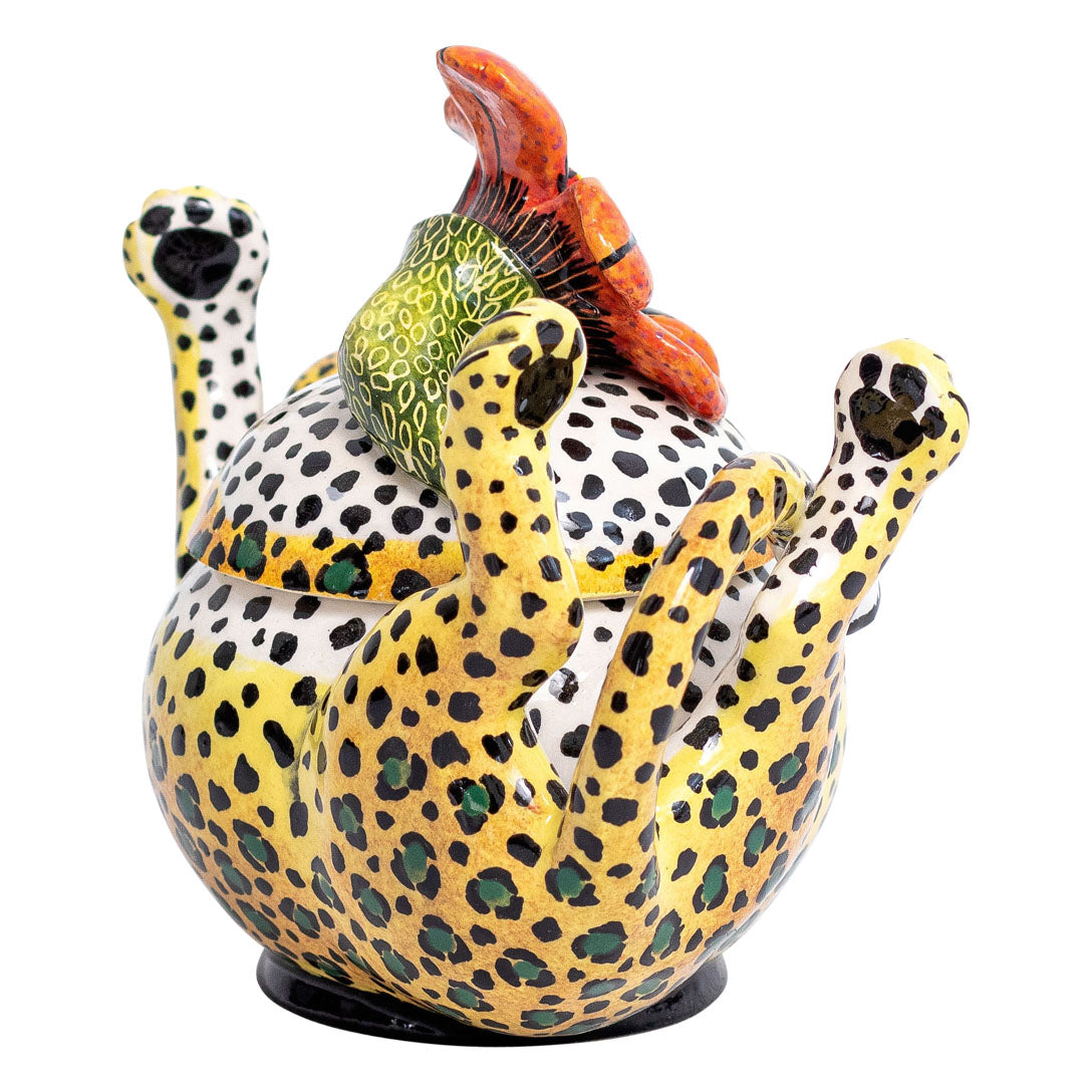 Leopard jewelry box