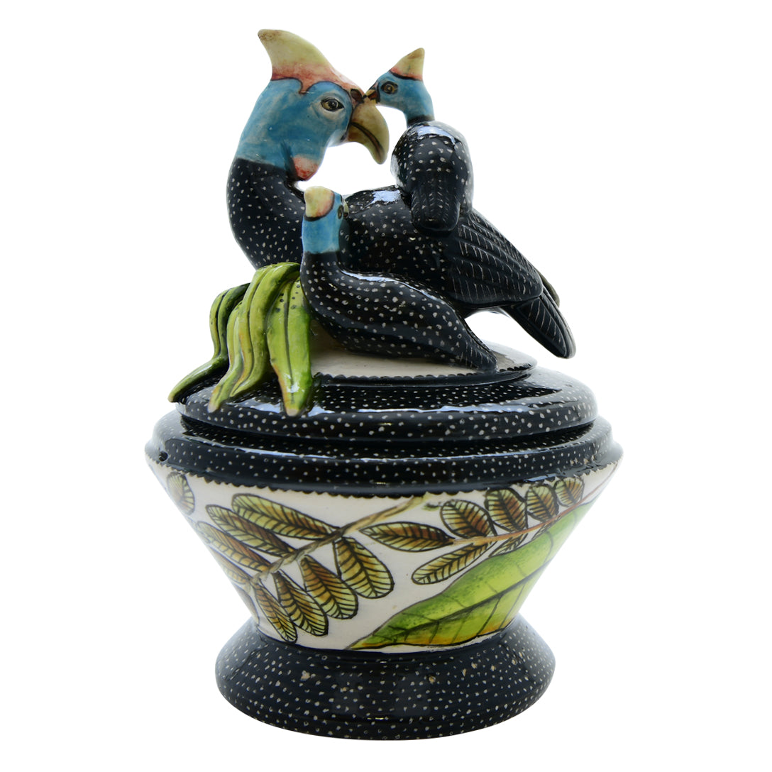 Guineafowl jewelry box