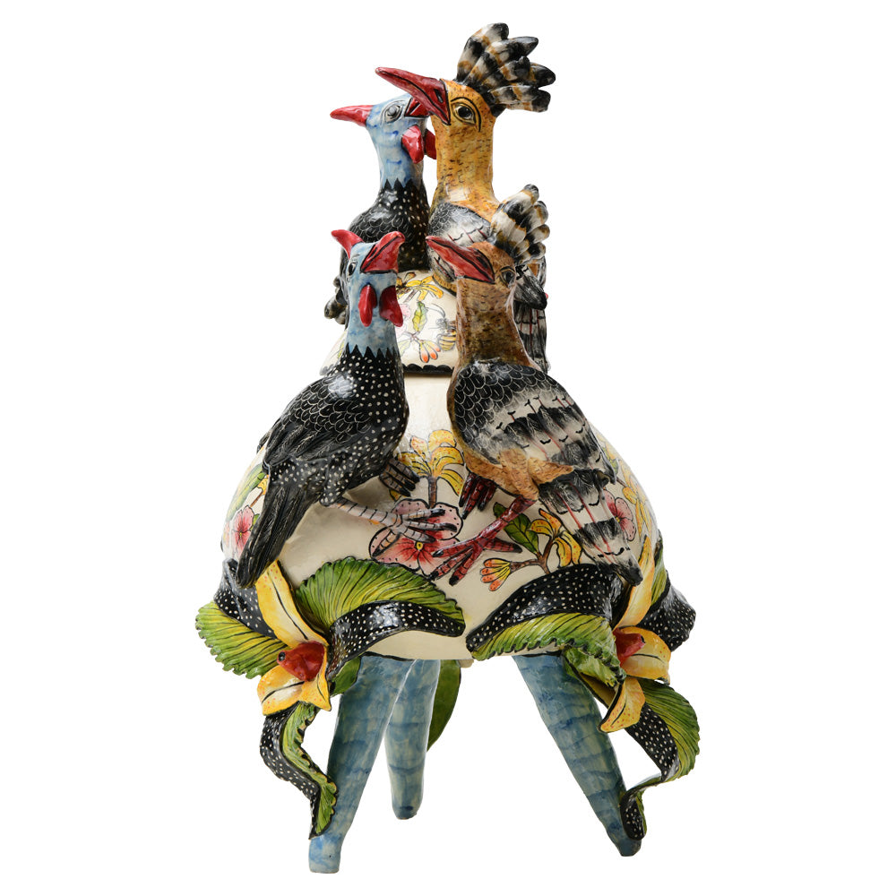 Guinea Fowl and Hoope Tureen