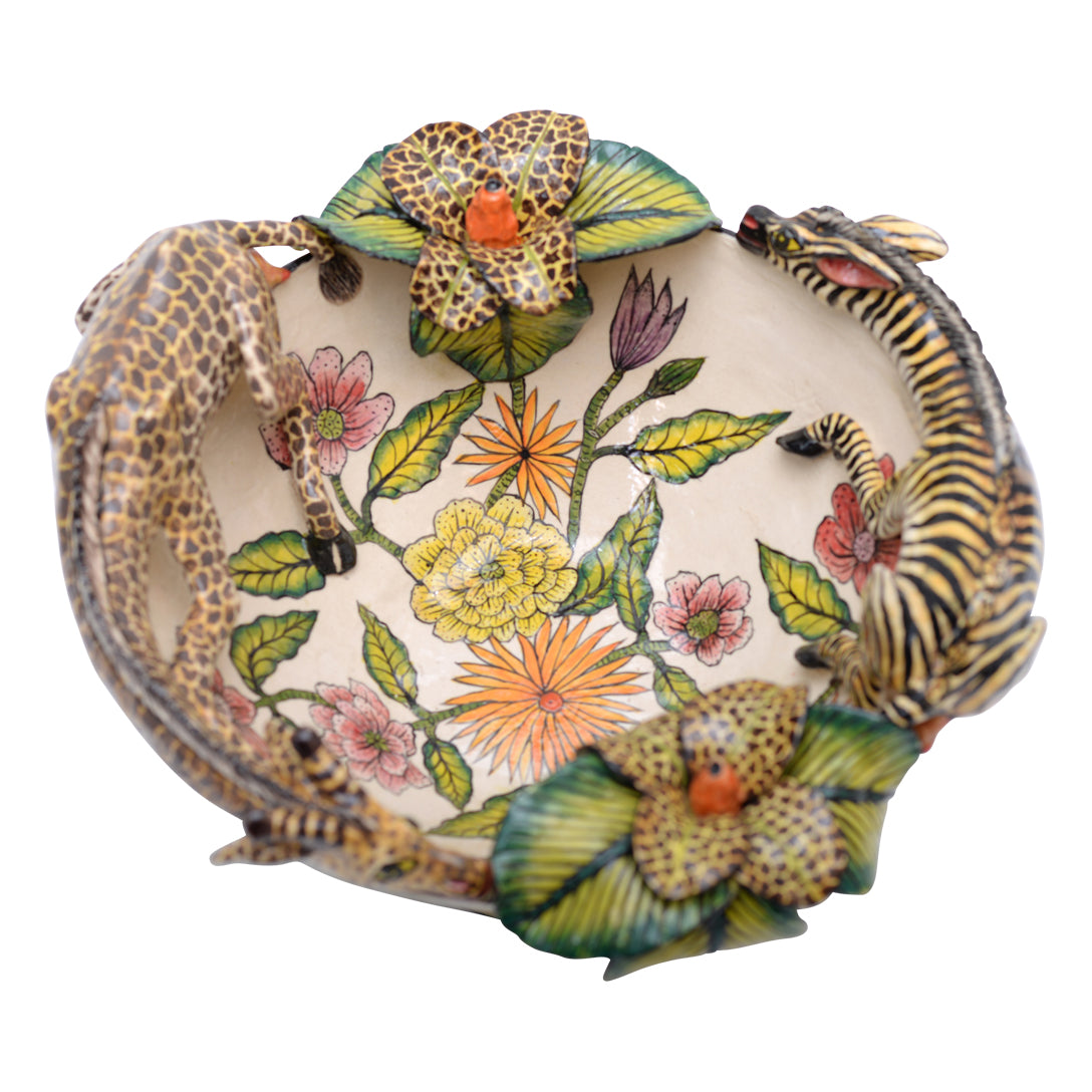 Zebra and Giraffe Bowl