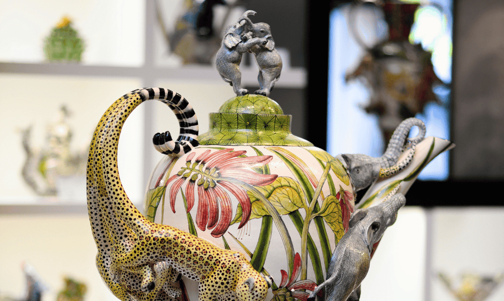 Teapots Collection Disaster Teapots and Jugs - pascoegallery