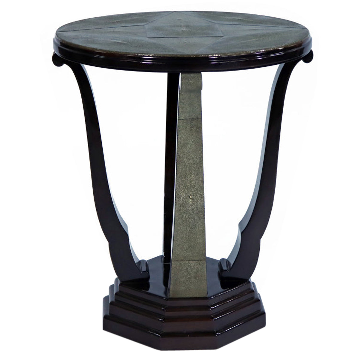 Art Deco Shagreen Round Table