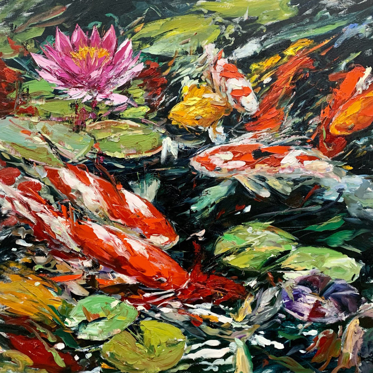 Koi Fish Pond
