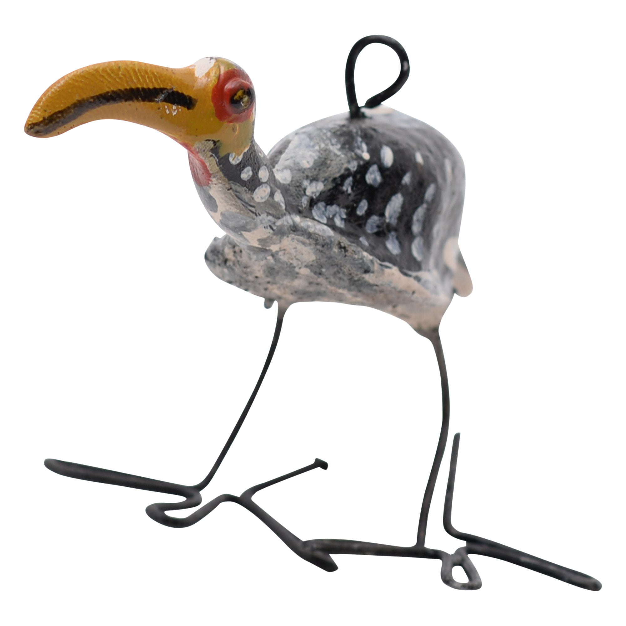 Southern yellow-billed hornbill ornament