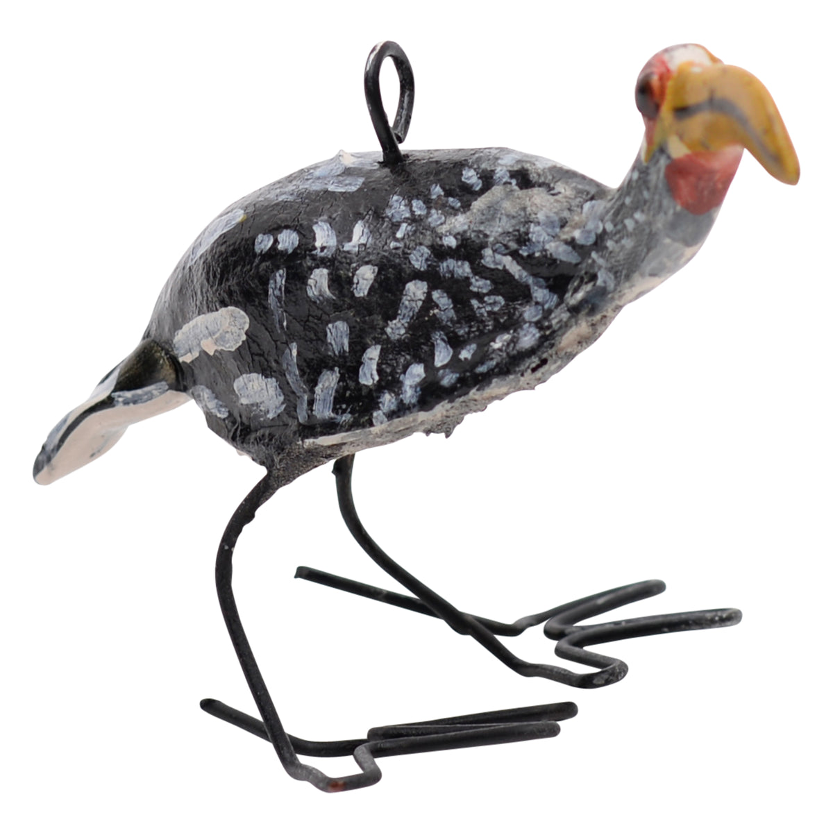 Southern yellow-billed hornbill ornament