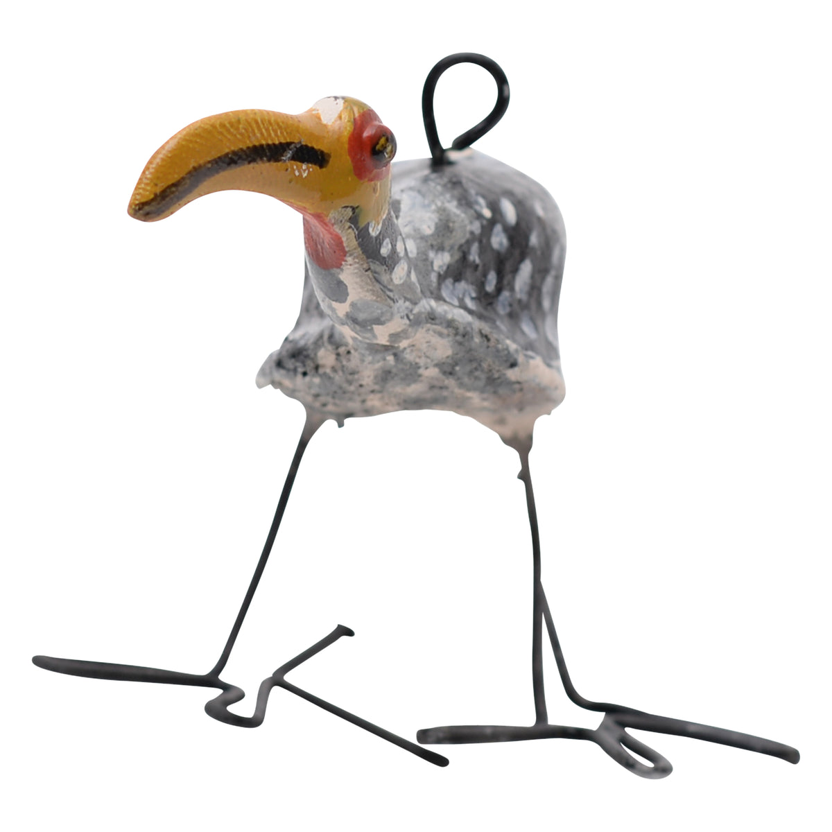 Southern yellow-billed hornbill ornament