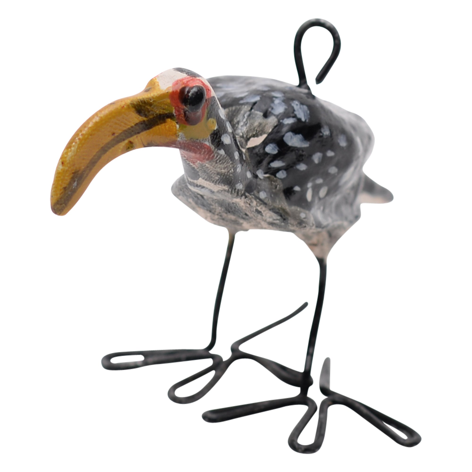 Southern yellow-billed hornbill ornament