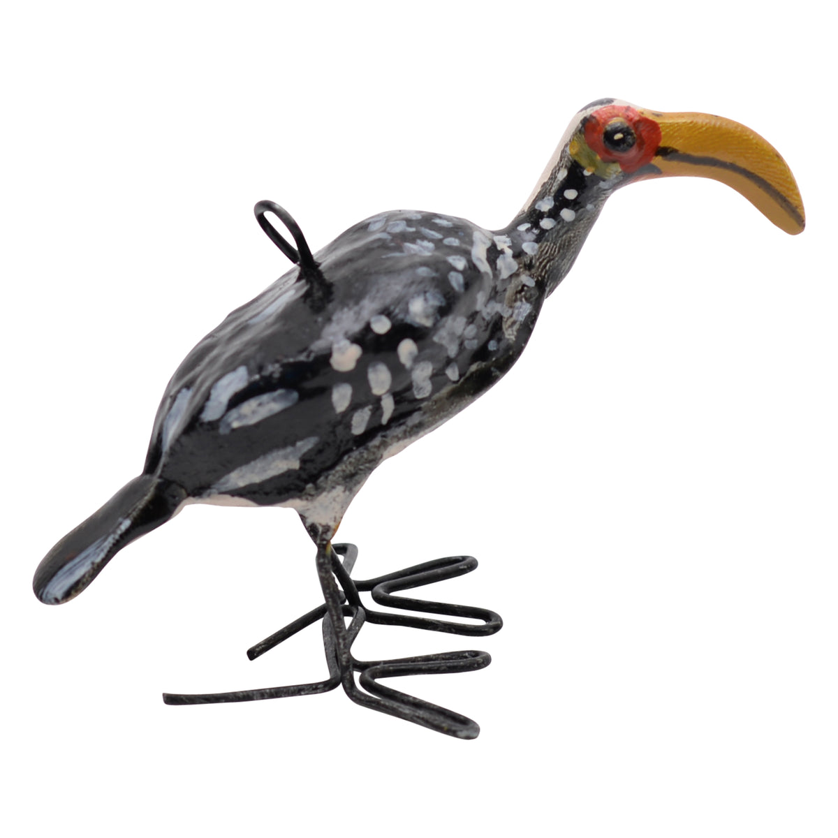 Southern yellow-billed hornbill ornament