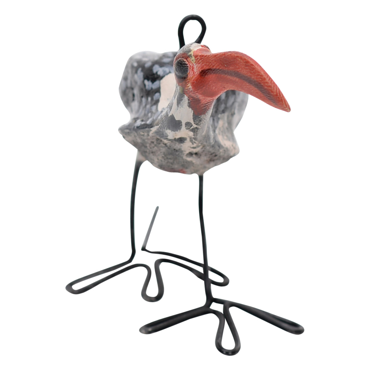 Southern red-billed hornbill ornament