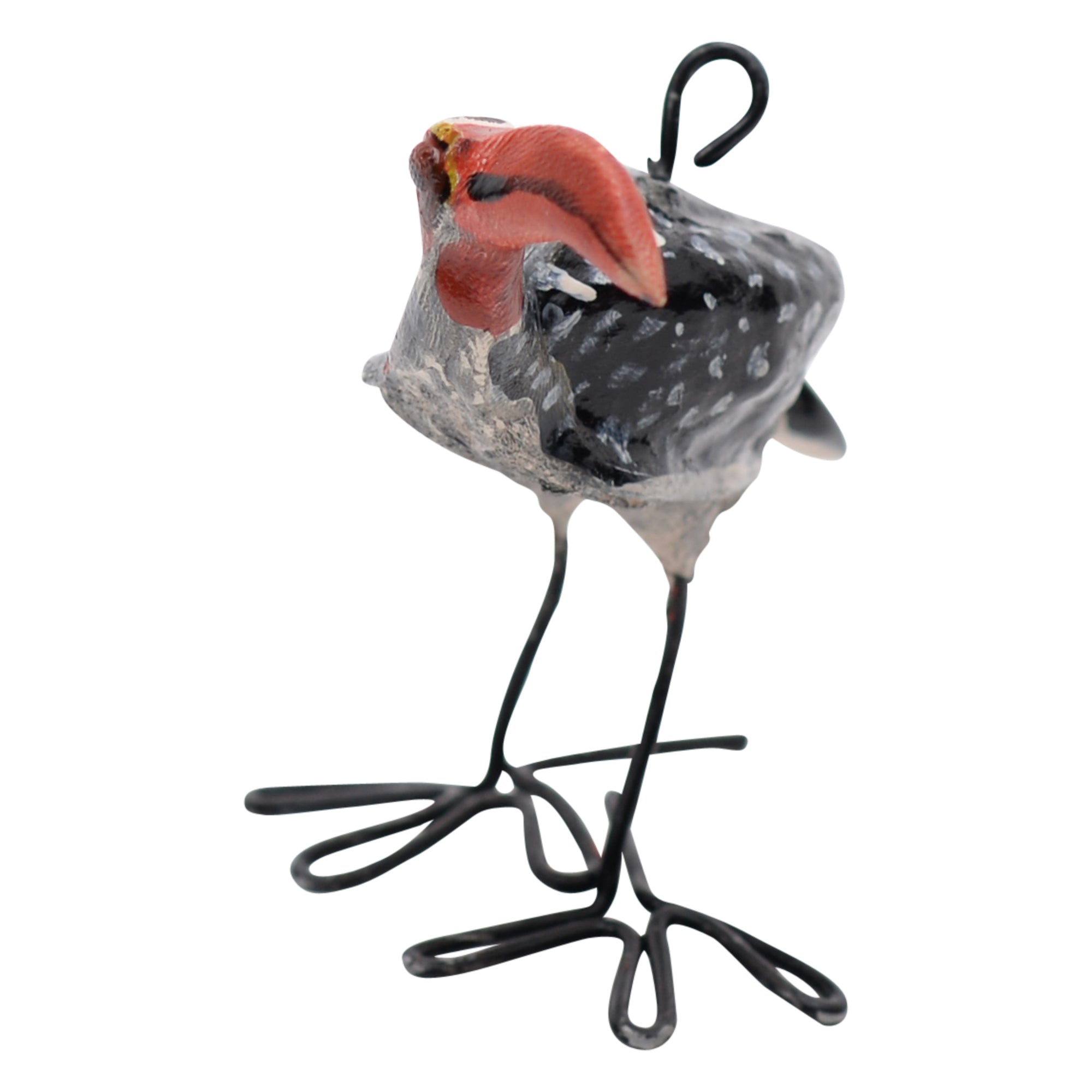 Southern red-billed hornbill ornament