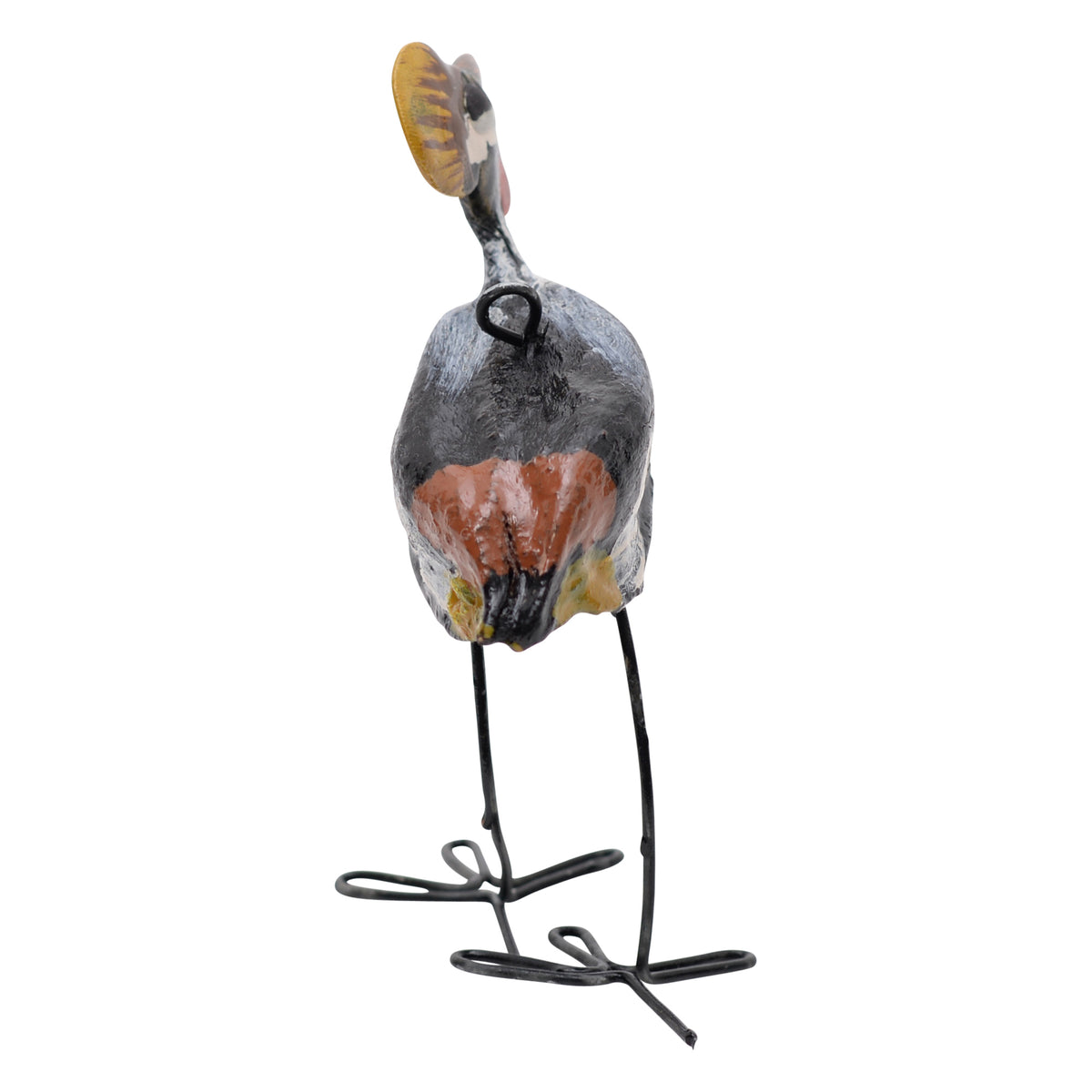 Crowned crane ornament
