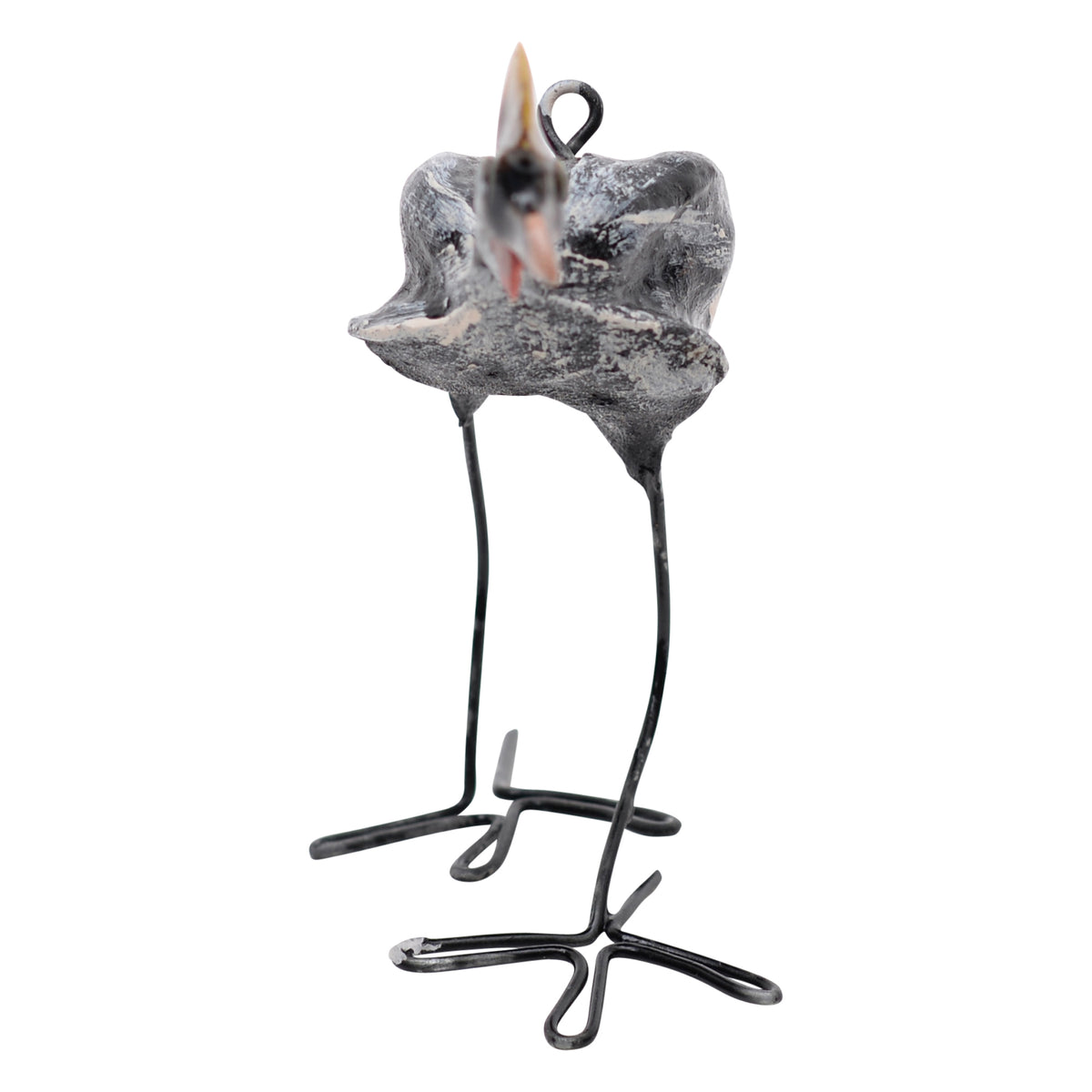 Crowned crane ornament