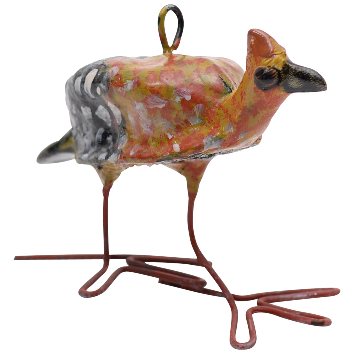 Crested barbet ornament