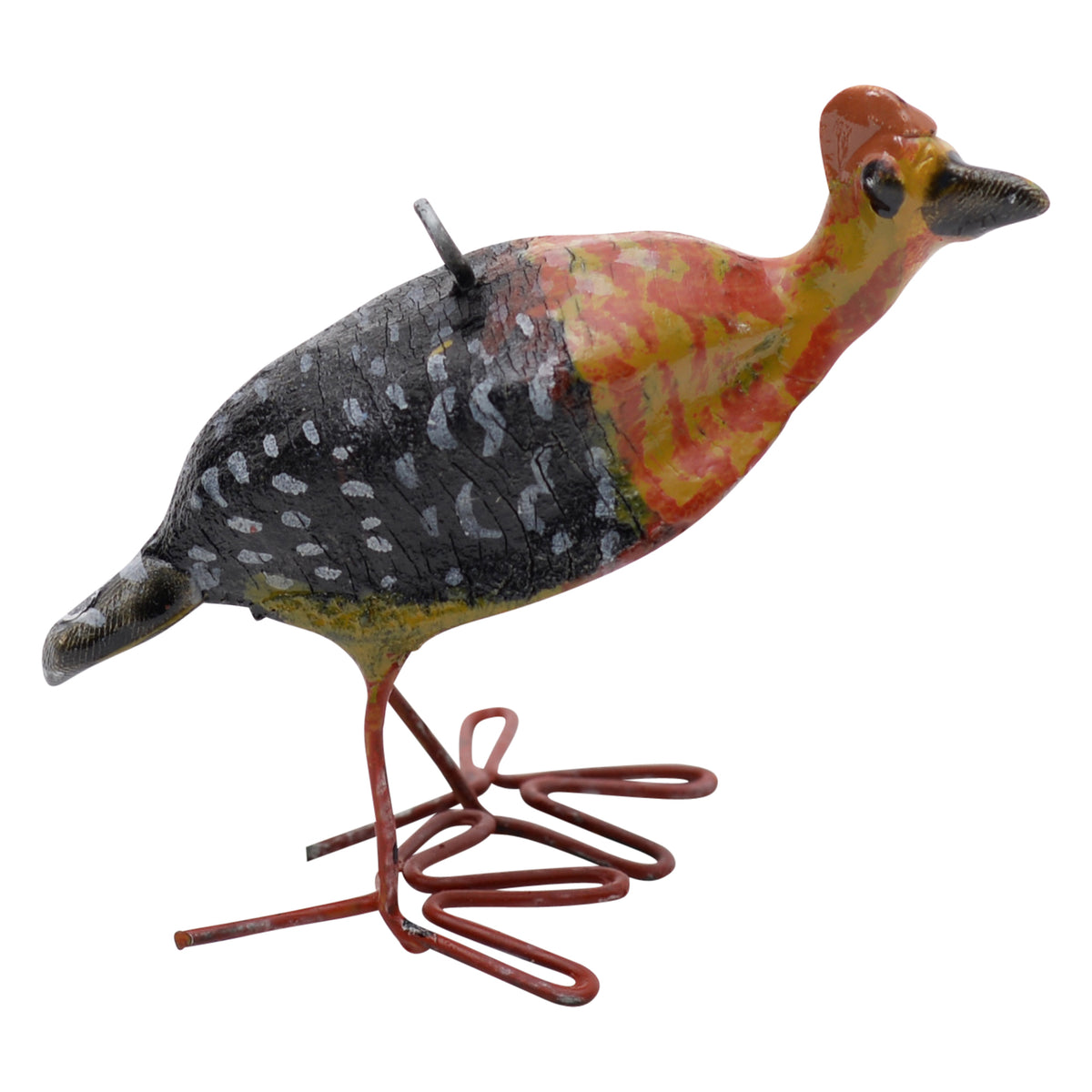 Crested barbet ornament