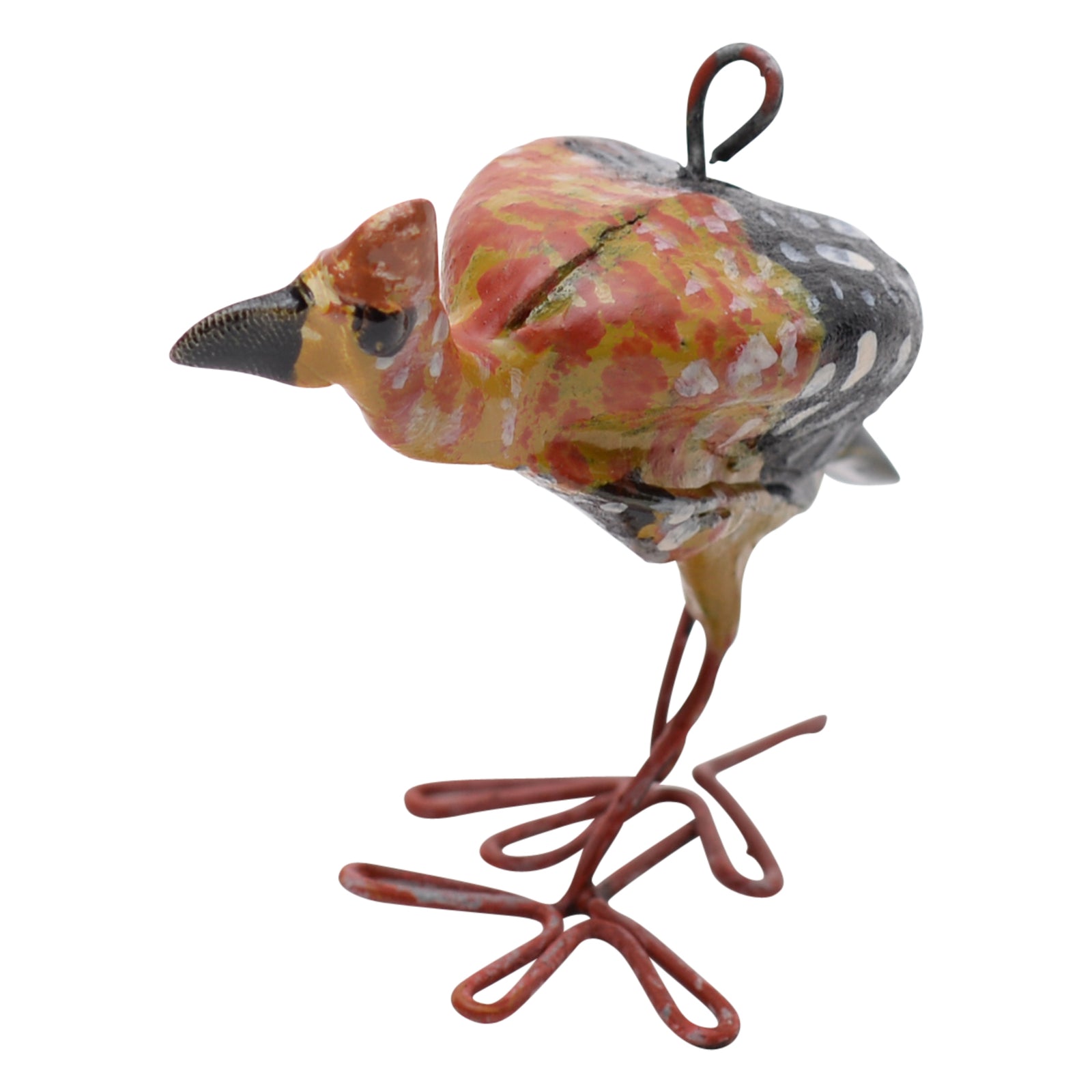 Crested barbet ornament