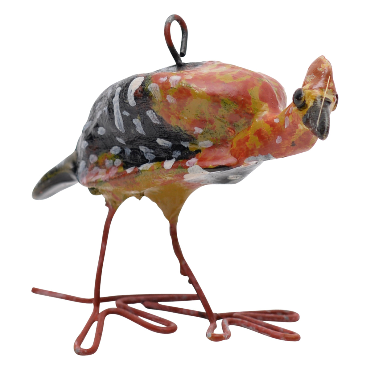 Crested barbet ornament