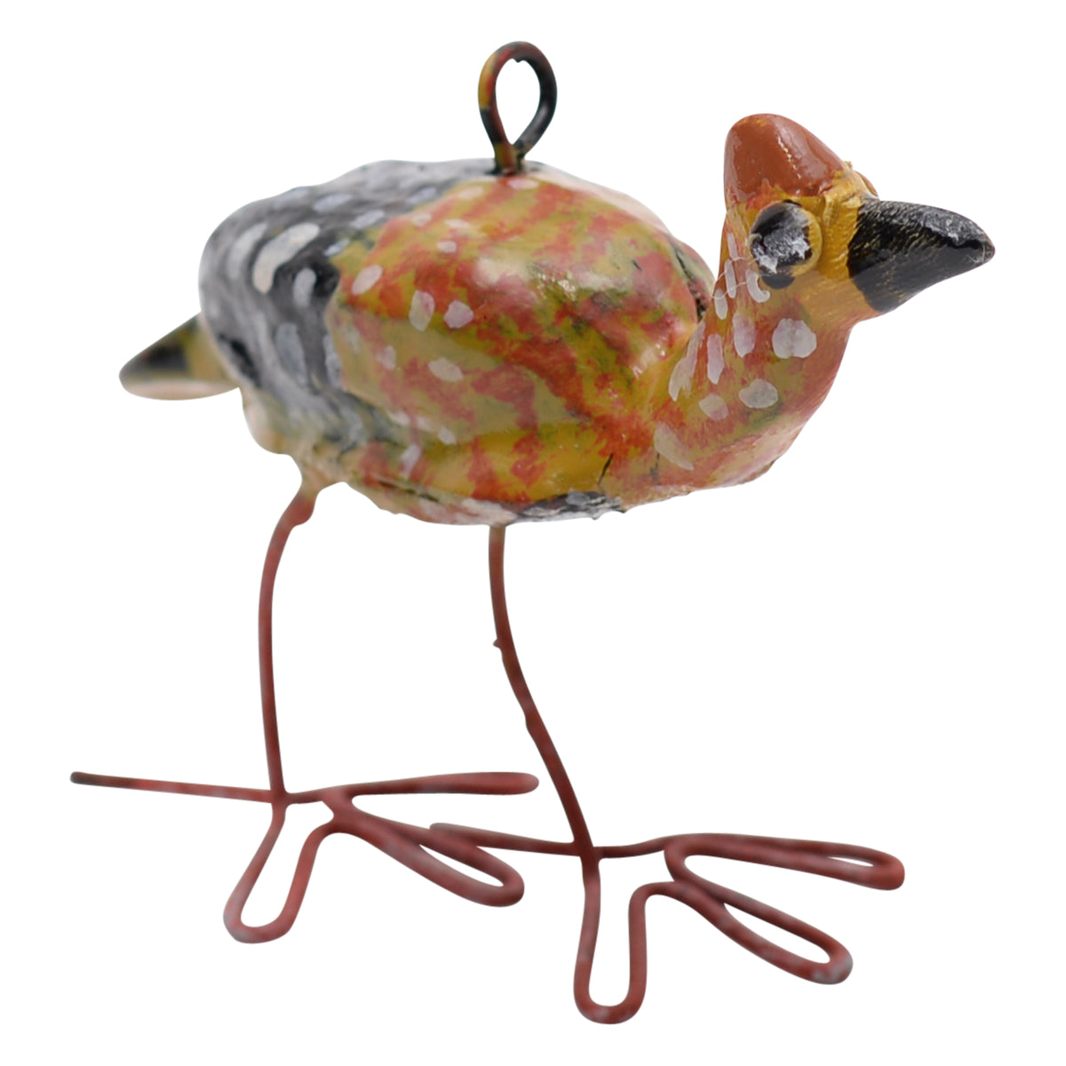 Crested barbet ornament