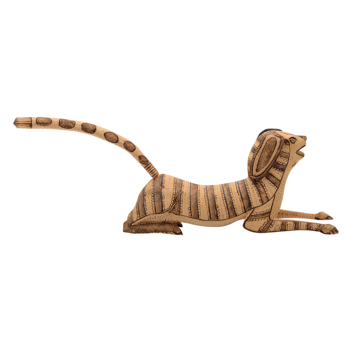 Whimsical dog sculpture