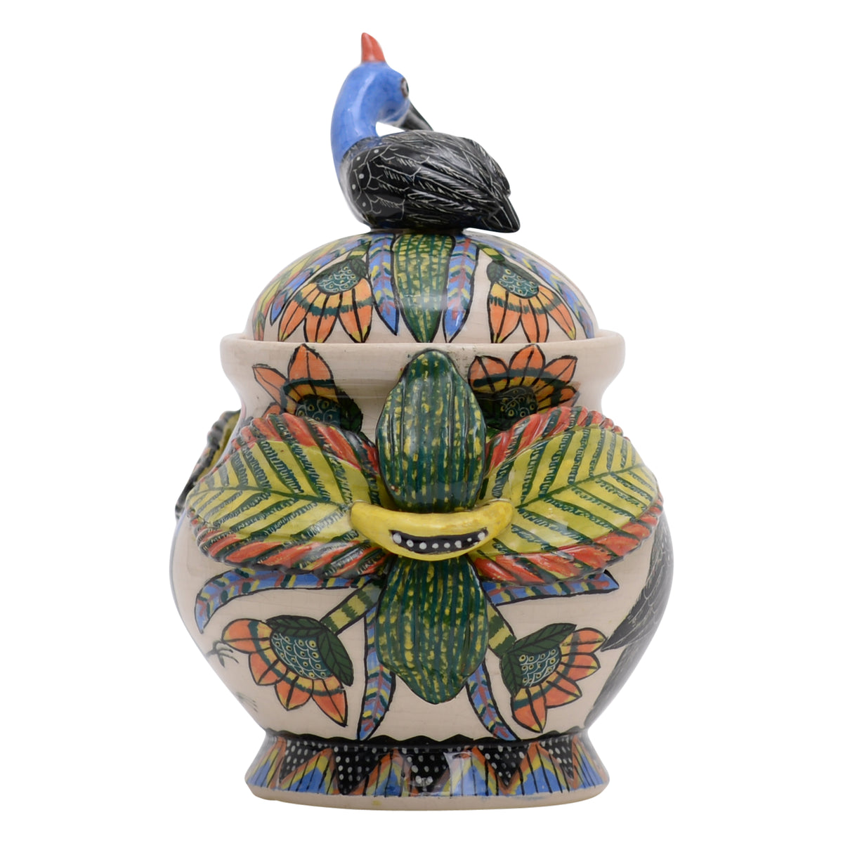 Guineafowl sugar bowl