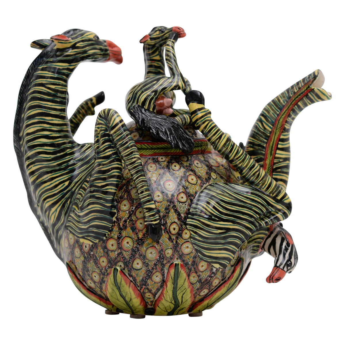 Zebra teapot