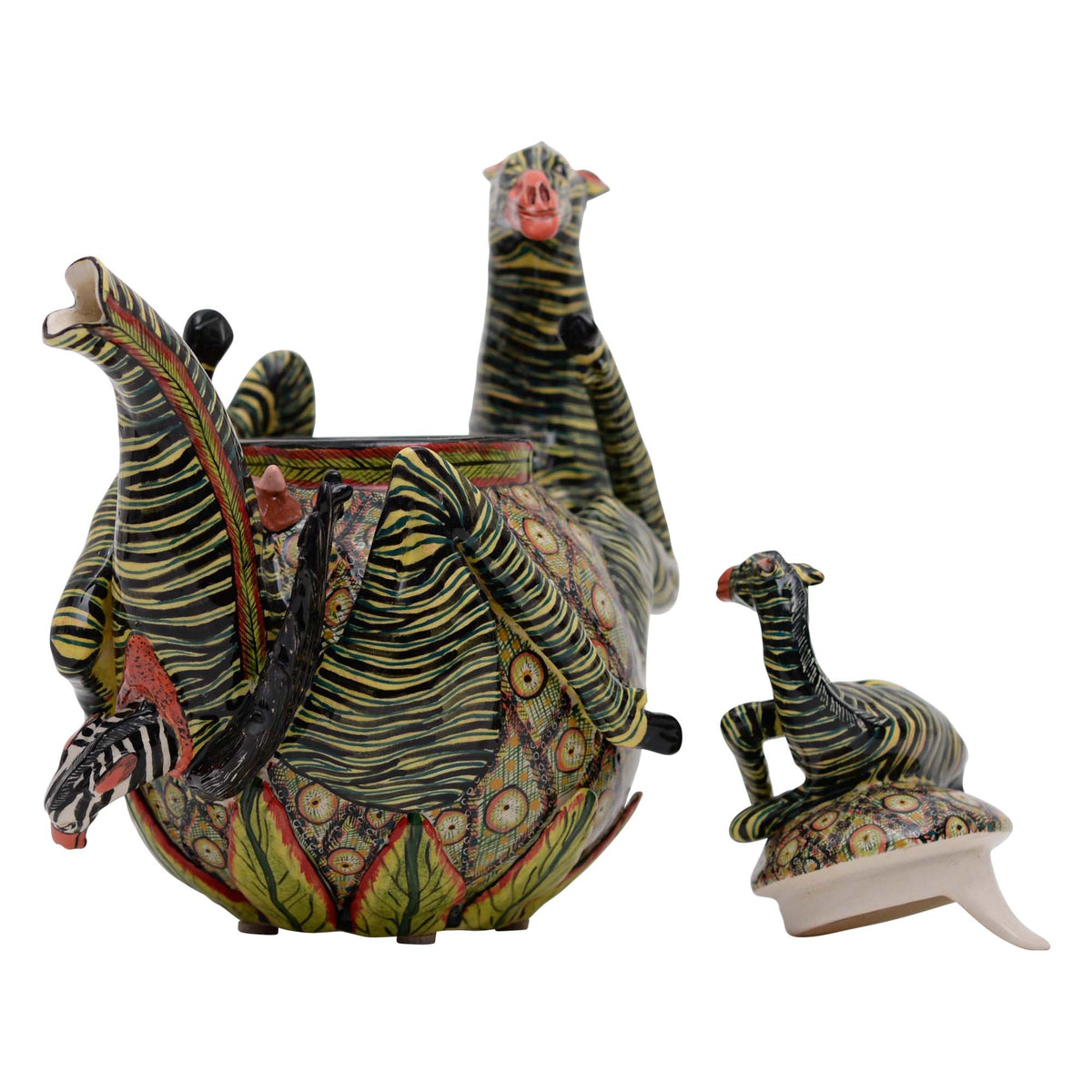 Zebra teapot