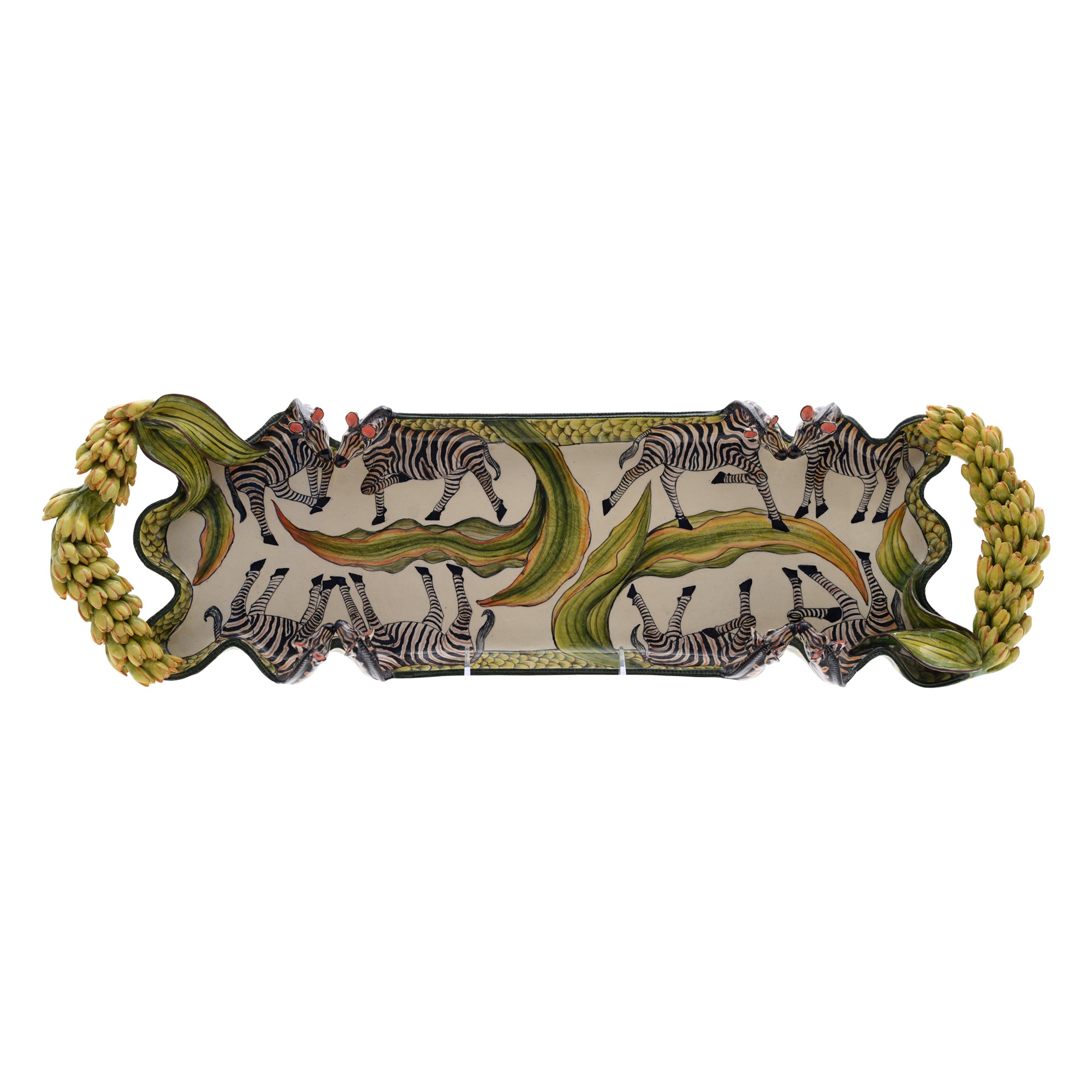 Zebra large tray