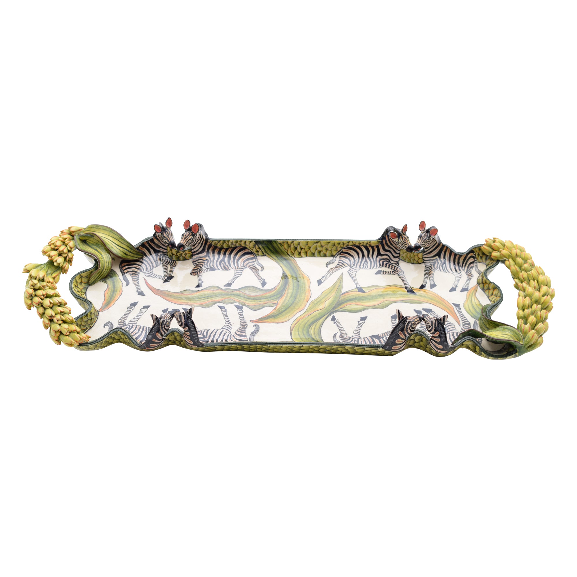Zebra large tray
