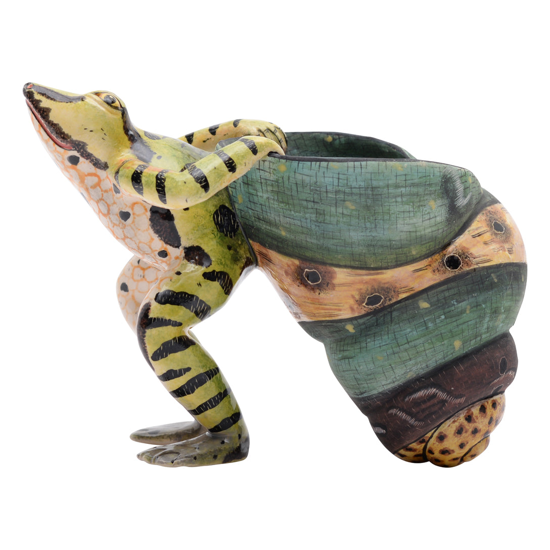 Frog vase