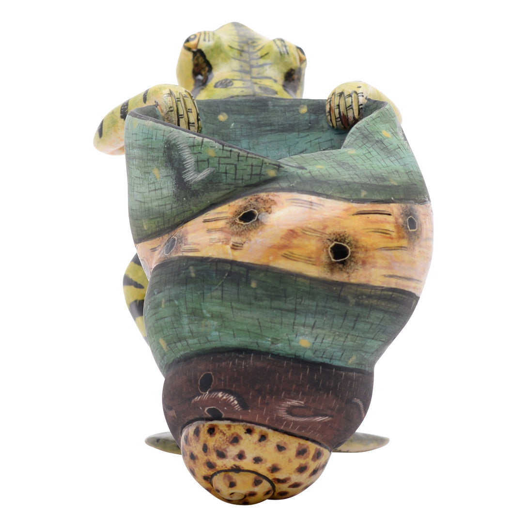 Frog vase