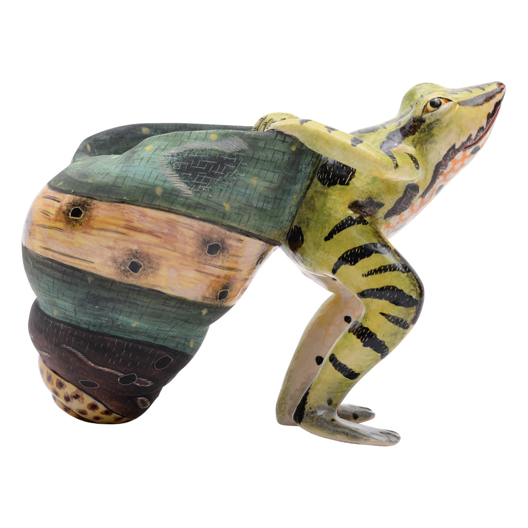 Frog vase