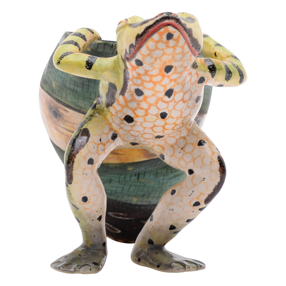 Frog vase