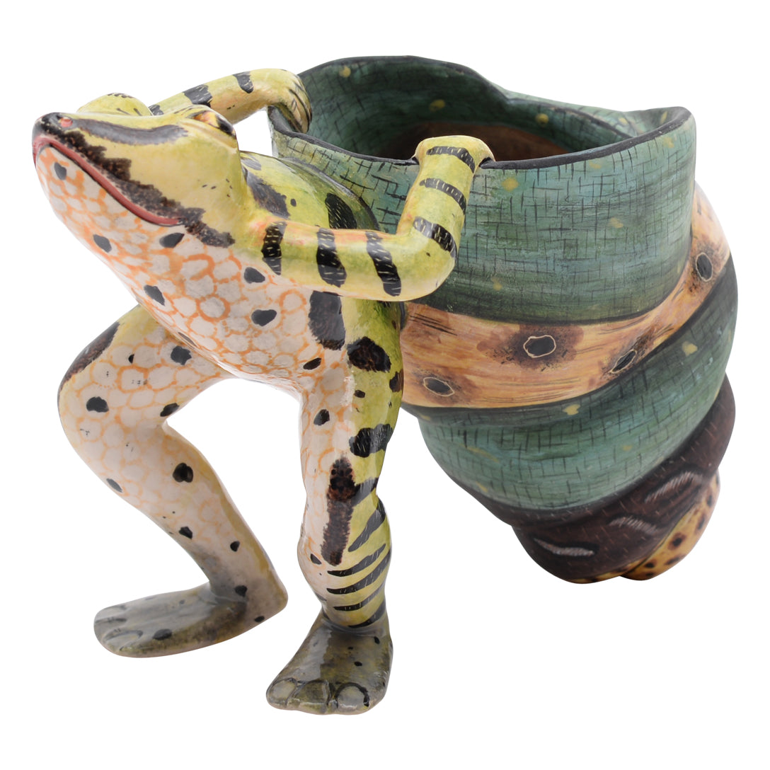 Frog vase
