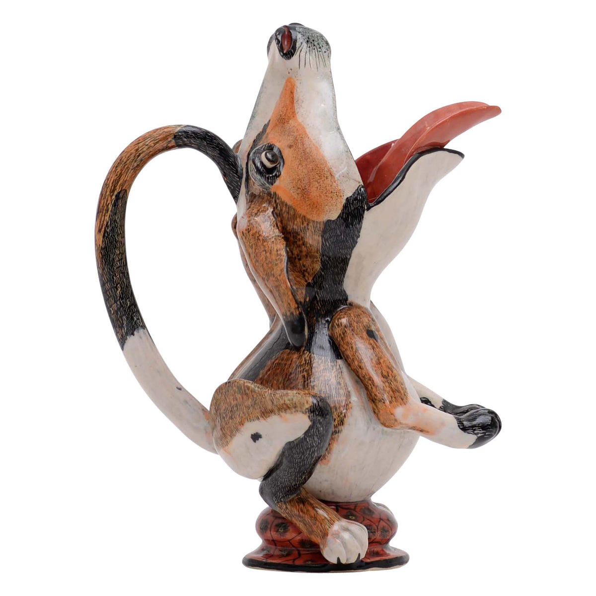 Wild dog toby jug