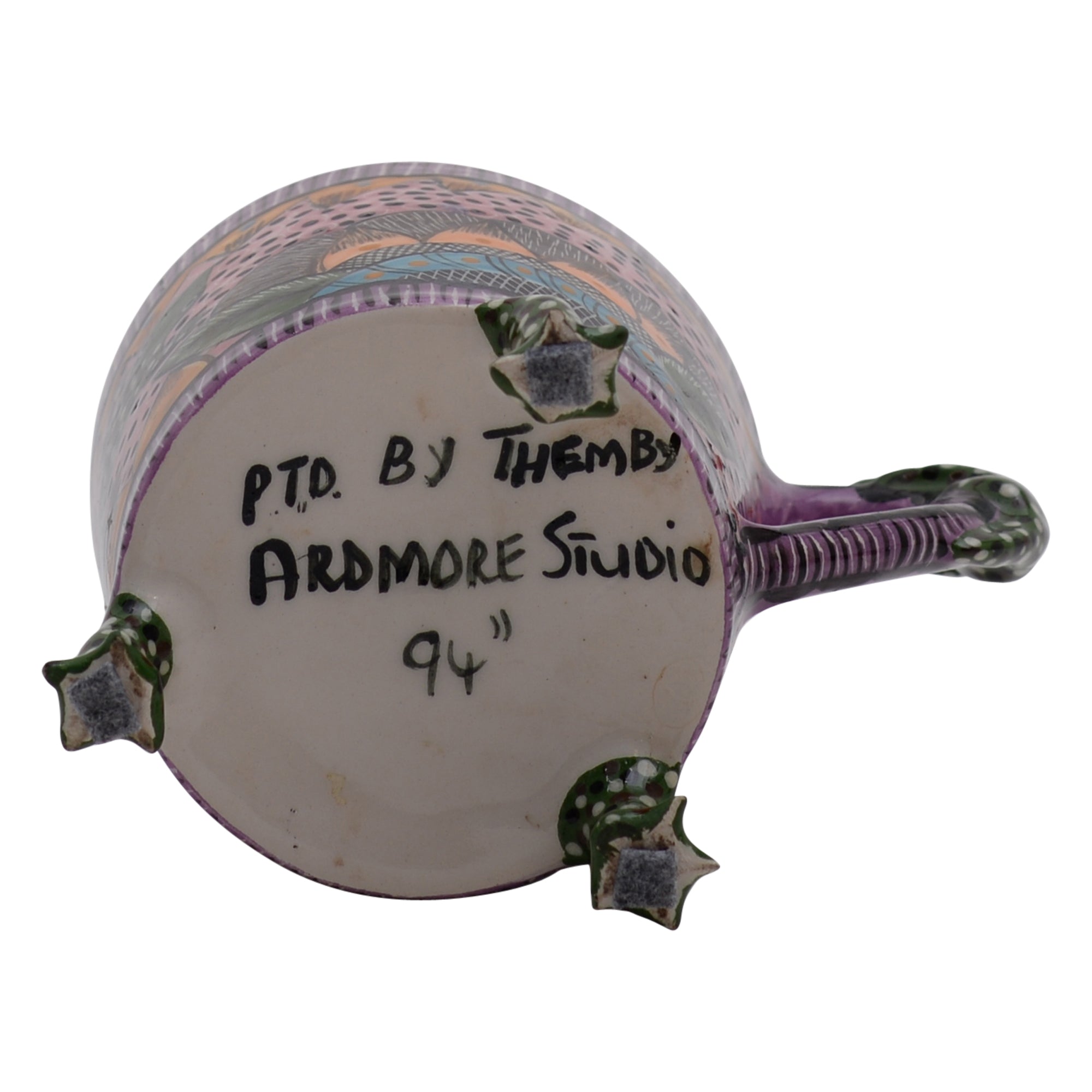 Three-fooed Lizard mug 