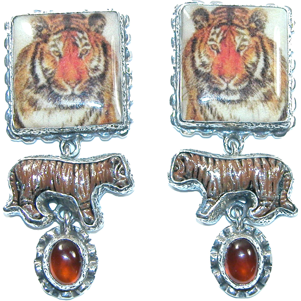 Tiger earring