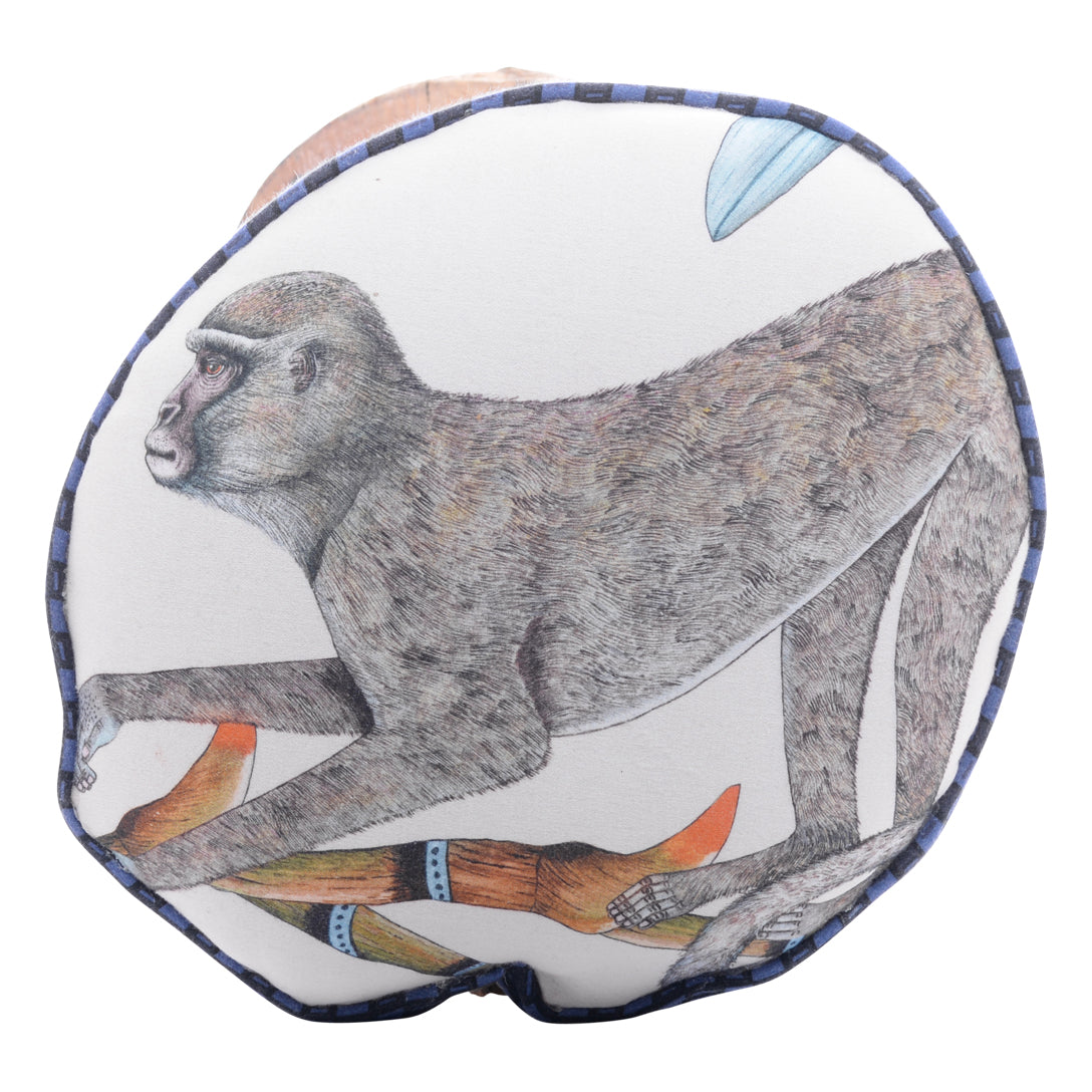 Leopard batonga stool