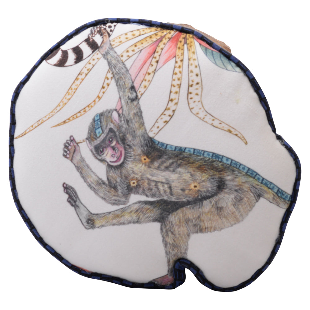 Leopard batonga stool