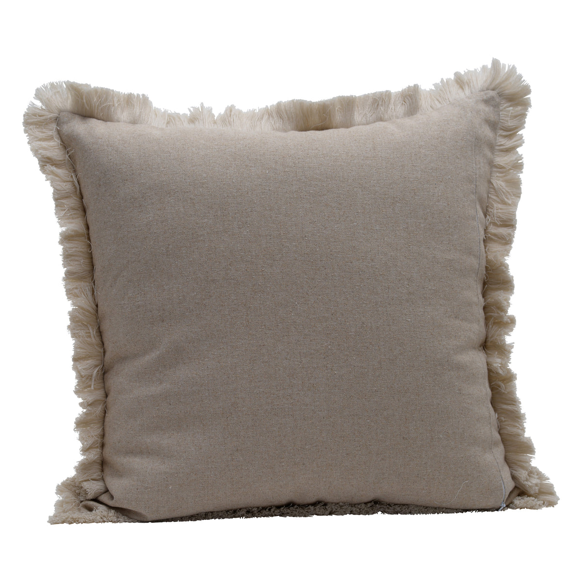 Linen monkey cushion