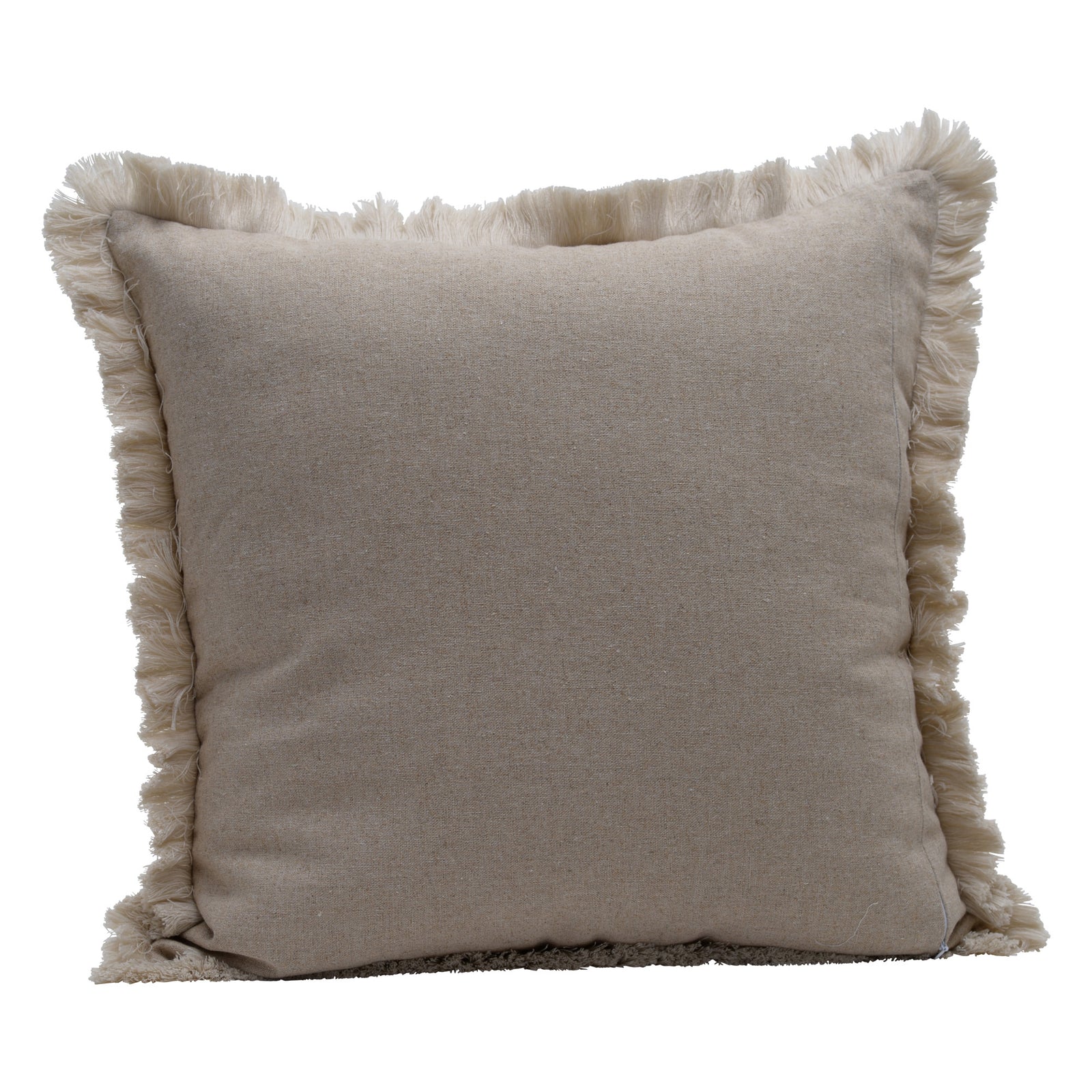 Linen monkey cushion