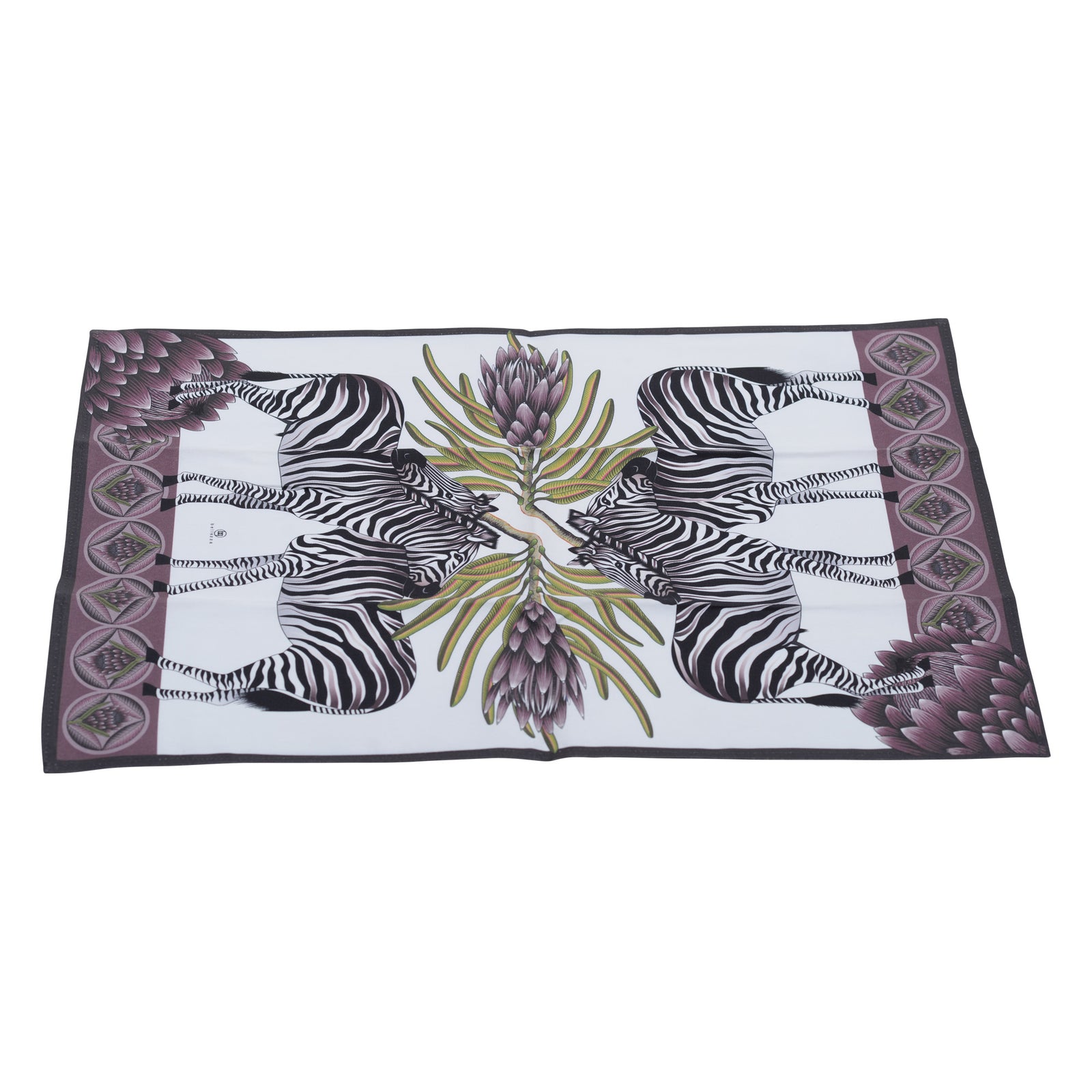 Zebra Tea Towel