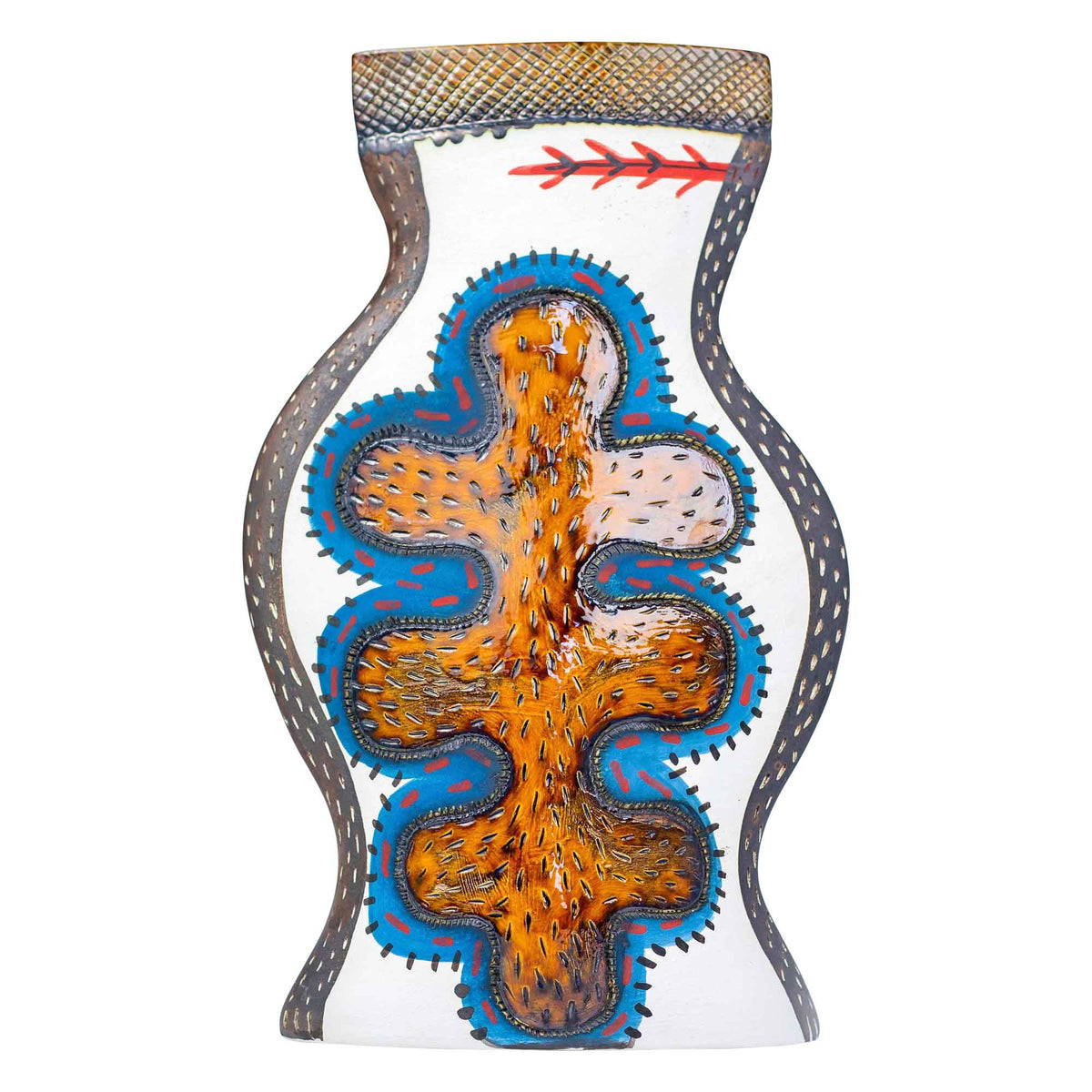 Midnight portrait vessel