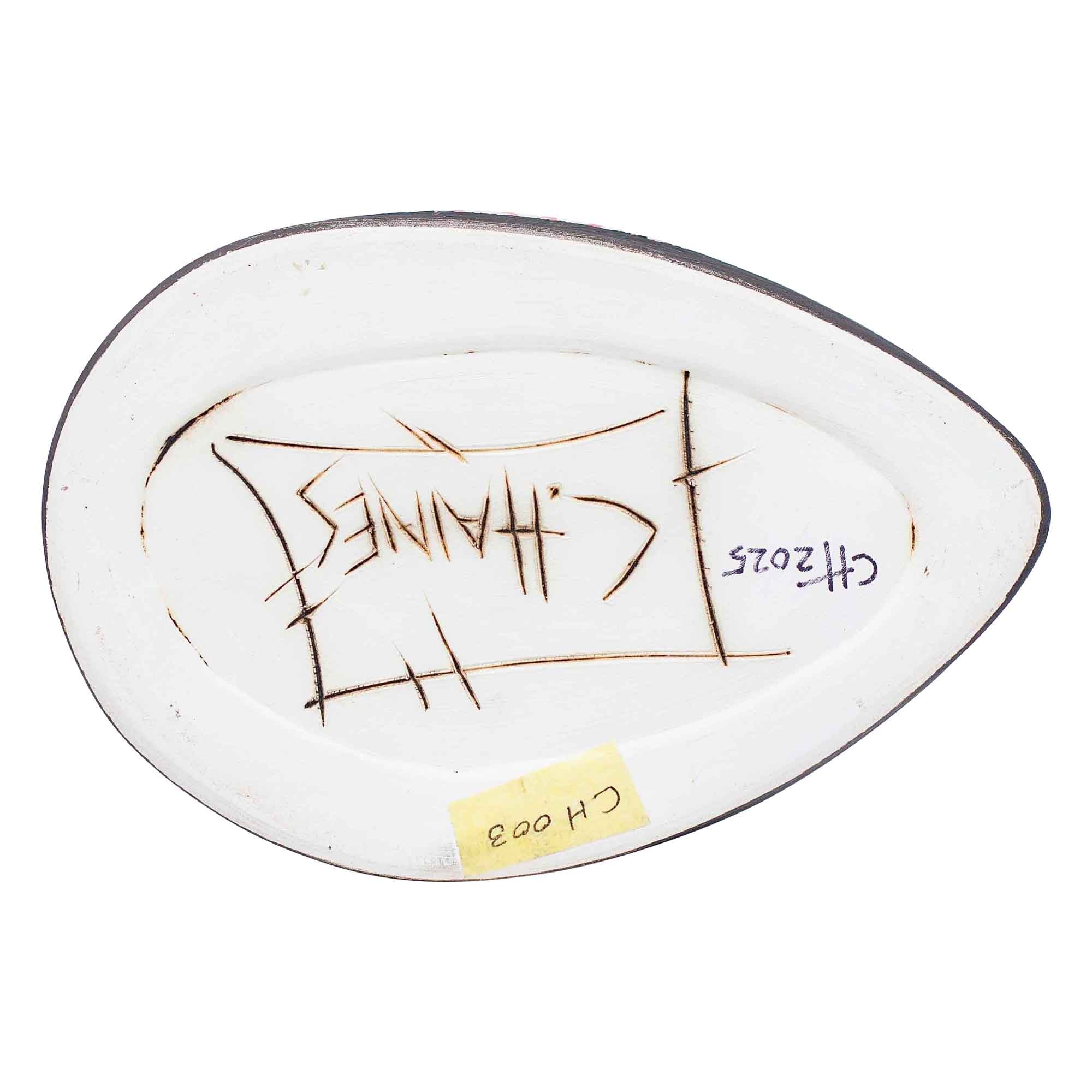 Abstract portrairt with cacti-vessel