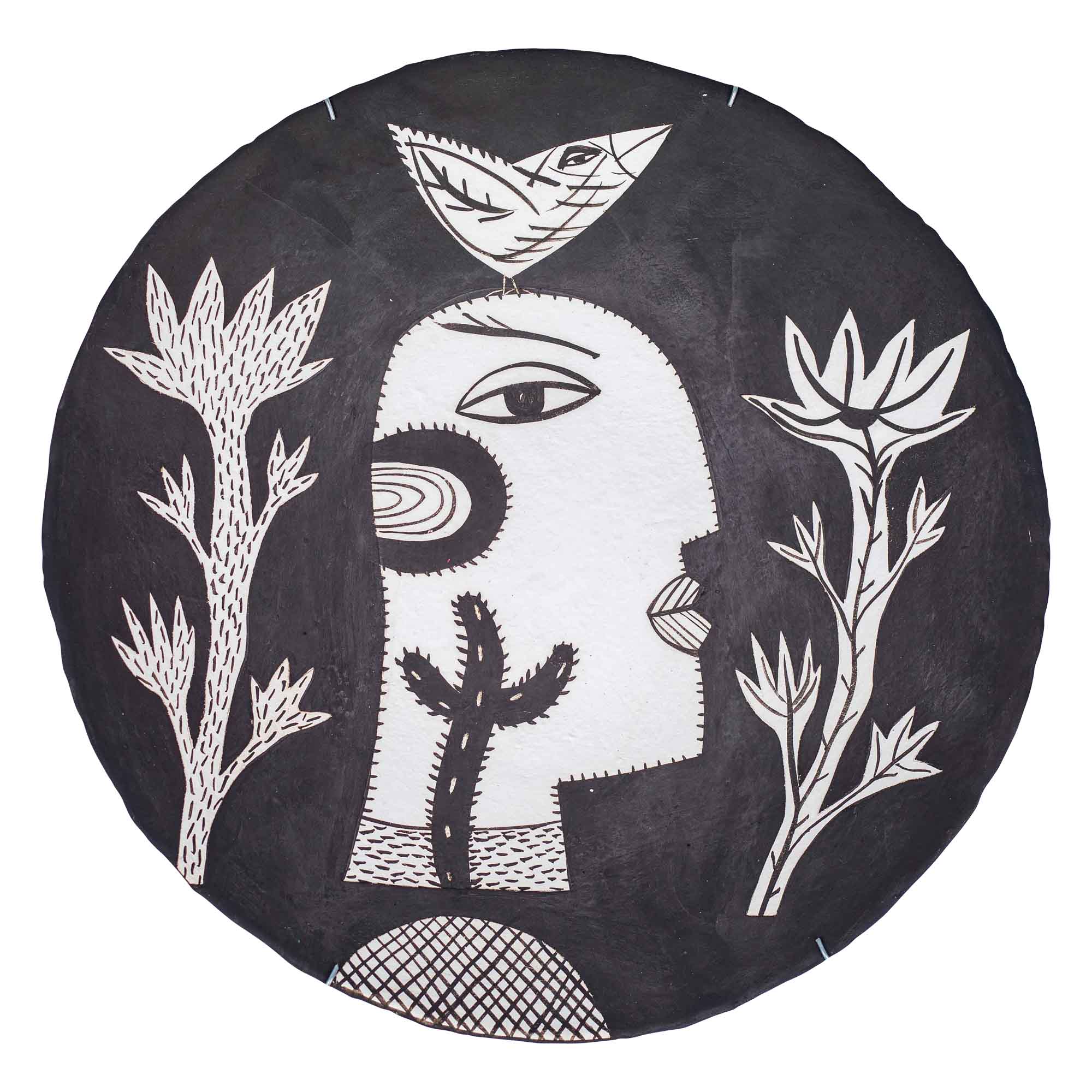 Euphorbia portrait plate