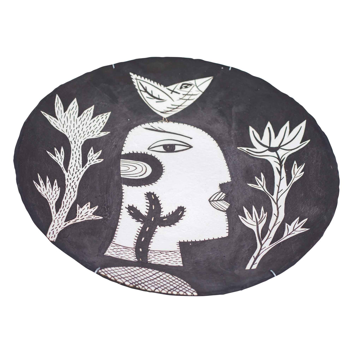 Euphorbia portrait plate